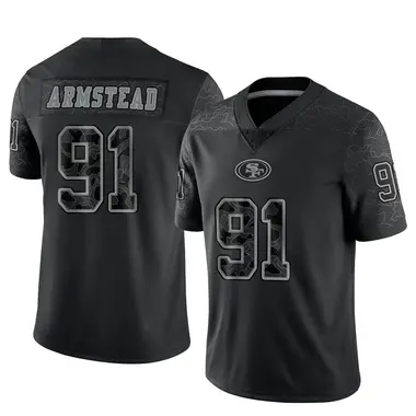 San Francisco 49ers Nike Game Alternate Jersey - Black - Arik Armstead -  Youth