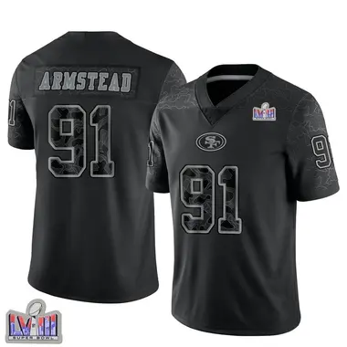 San Francisco 49ers Nike Home Game Jersey - Scarlet - Arik Armstead - Youth