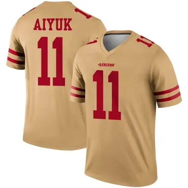 Rinkha Brandon Aiyuk Football Edit Tapestries 49ers Kids T-Shirt