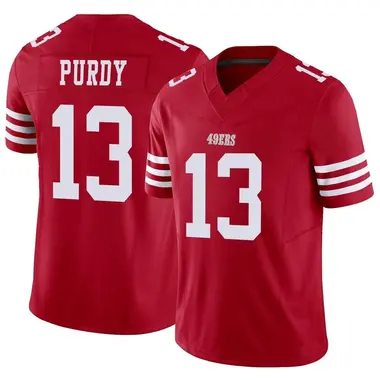 Men's Nike Brock Purdy White San Francisco 49ers Game Player Jersey