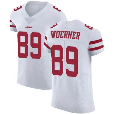 Women's Nike Charlie Woerner Scarlet San Francisco 49ers Game Jersey