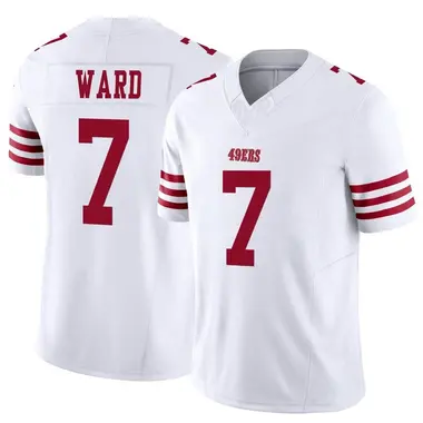 Men's Nike Charvarius Ward Scarlet San Francisco 49ers Game Player Jersey