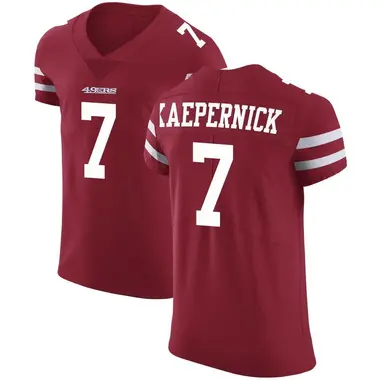 Mens San Francisco 49ers Colin Kaepernick Nike White Elite Jersey