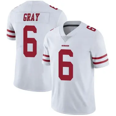 Danny Gray Men's Nike White San Francisco 49ers Vapor Untouchable Elite Custom Jersey