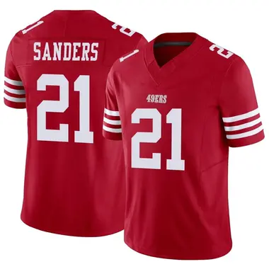 NFL San Francisco 49ers #21 Deion Sanders White Untouchable Limited  Stitched Jersey in 2023