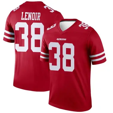 Men's Nike San Francisco 49ers Deommodore Lenoir Jersey - Scarlet Legend