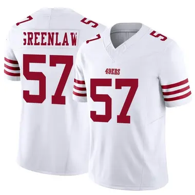 Nike 49ers 57 Dre Greenlaw Black Vapor Untouchable Limited Men Jersey