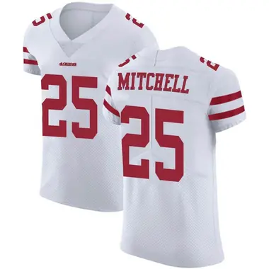 Elijah Mitchell San Francisco 49ers Women's Alternate Game Jersey - Scarlet  - Bluefink