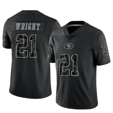 Eric Wright Men's San Francisco 49ers Nike Jersey - Game White