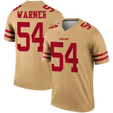 Nike Fred Warner White San Francisco 49ers Vapor Elite Jersey