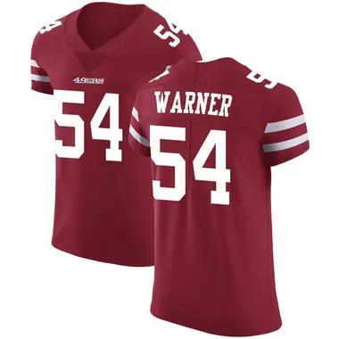 Men's San Francisco 49ers #54 Fred Warner White Vapor Untouchable Limited  Player Football Jersey on sale,for Cheap,wholesale from China