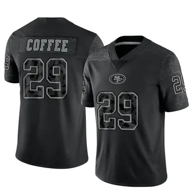 Men's San Francisco 49ers George Kittle Nike Black RFLCTV Limited