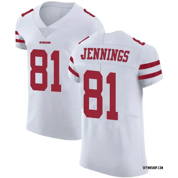 Men's Nike San Francisco 49ers Jauan Jennings Vapor Untouchable Jersey ...