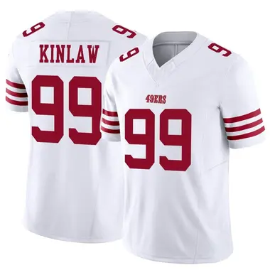 Men's Nike Javon Kinlaw Scarlet San Francisco 49ers Team Player Game Jersey Size: Medium