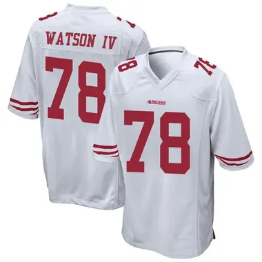 Leroy Watson 78 San Francisco 49ers Home Game Player Jersey - Scarlet -  Bluefink