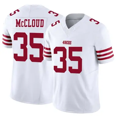 Men's Nike San Francisco 49ers Nick McCloud Vapor F.U.S.E. Jersey - White Limited