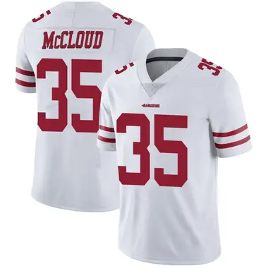 Men's Nike San Francisco 49ers Nick McCloud Vapor Untouchable Jersey - White Limited