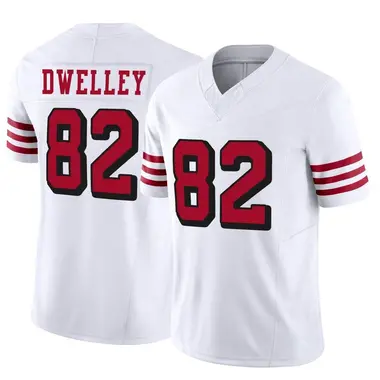 Ross Dwelley Jersey, 49ers Ross Dwelley Elite, Limite, Legend, Game Jerseys  & Uniforms - 49ers Store