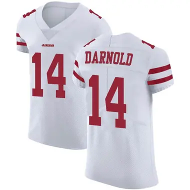 Sam Darnold 14 San Francisco 49ers Men Game Jersey - White - Bluefink