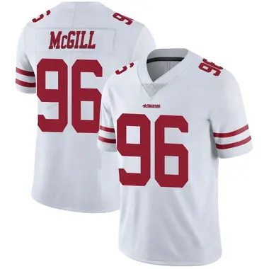 Men's Nike T.Y. McGill Scarlet San Francisco 49ers Home Game Player Jersey