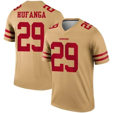 Men's Fanatics Branded Talanoa Hufanga Black San Francisco 49ers