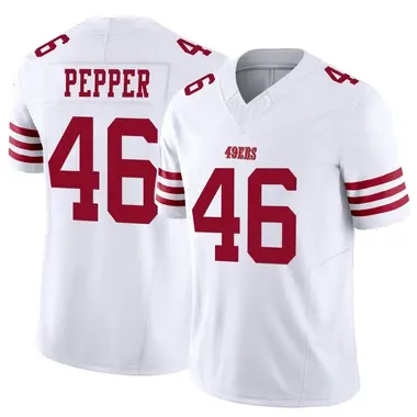 Men's Nike Taybor Pepper Scarlet San Francisco 49ers Game Jersey