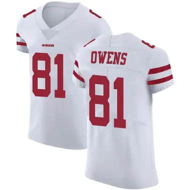 San Francisco 49ers Terrell Owens Pro Style Red Custom Jersey - Tennzone  Sports Memorabilia