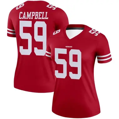 Women's Nike San Francisco 49ers De'Vondre Campbell Jersey - Scarlet Legend