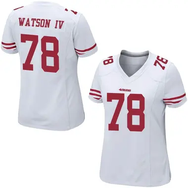 Leroy Watson 78 San Francisco 49ers Home Game Player Jersey - Scarlet -  Bluefink