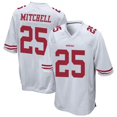 Elijah Mitchell San Francisco 49ers Women's Alternate Game Jersey - Scarlet  - Bluefink