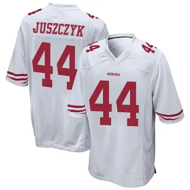 Kyle Juszczyk Name & Number Game Day V-Neck T-Shirt - Red - Tshirtsedge