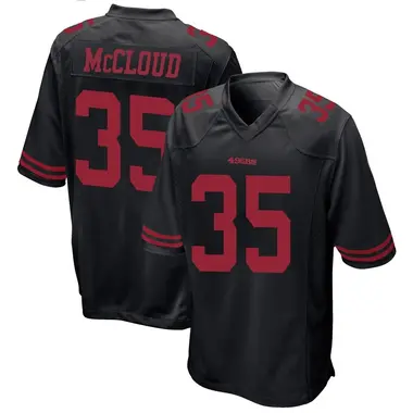 Youth Nike San Francisco 49ers Nick McCloud Alternate Jersey - Black Game