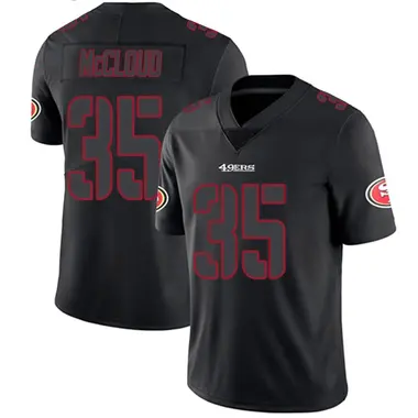 Youth Nike San Francisco 49ers Nick McCloud Jersey - Black Impact Limited