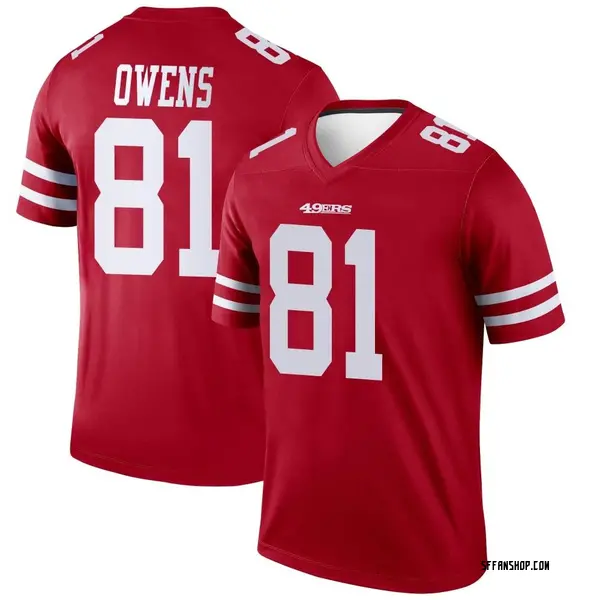 Youth Nike San Francisco 49ers Terrell Owens Jersey - Scarlet Legend